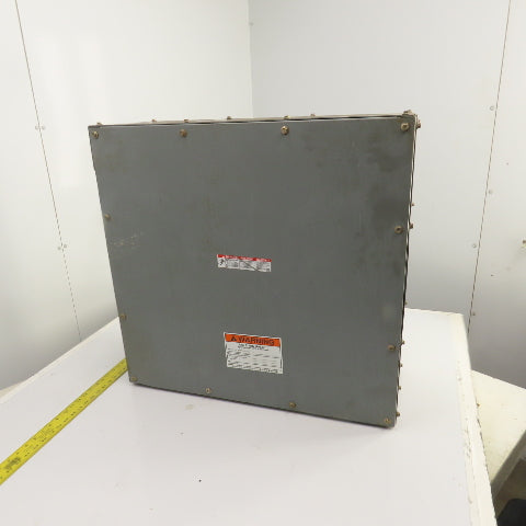 Square D CF2308GETBMB I-Line II 800 Amp Busway End Tap Box 600V 3P 3 Wire NO TAP