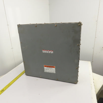 Square D CF2308GETBMB I-Line II 800 Amp Busway End Tap Box 600V 3P 3 Wire NO TAP