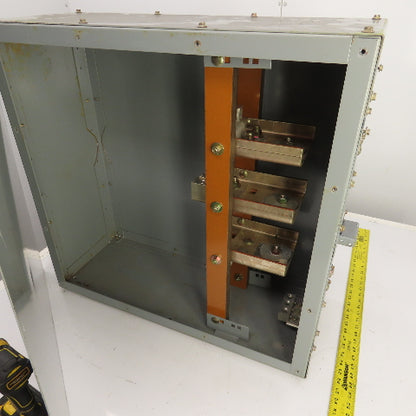 Square D CF2308GETBMB I-Line II 800 Amp Busway End Tap Box 600V 3P 3 Wire NO TAP