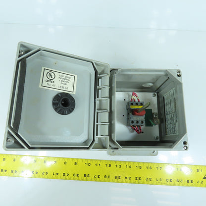 Bussman ENF32P-3PBJ 40A 600V Safety Disconnect Switch Enclosure 10-25HP Type 1