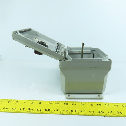 Bussman ENF32P-3PBJ 40A 600V Safety Disconnect Switch Enclosure 10-25HP Type 1