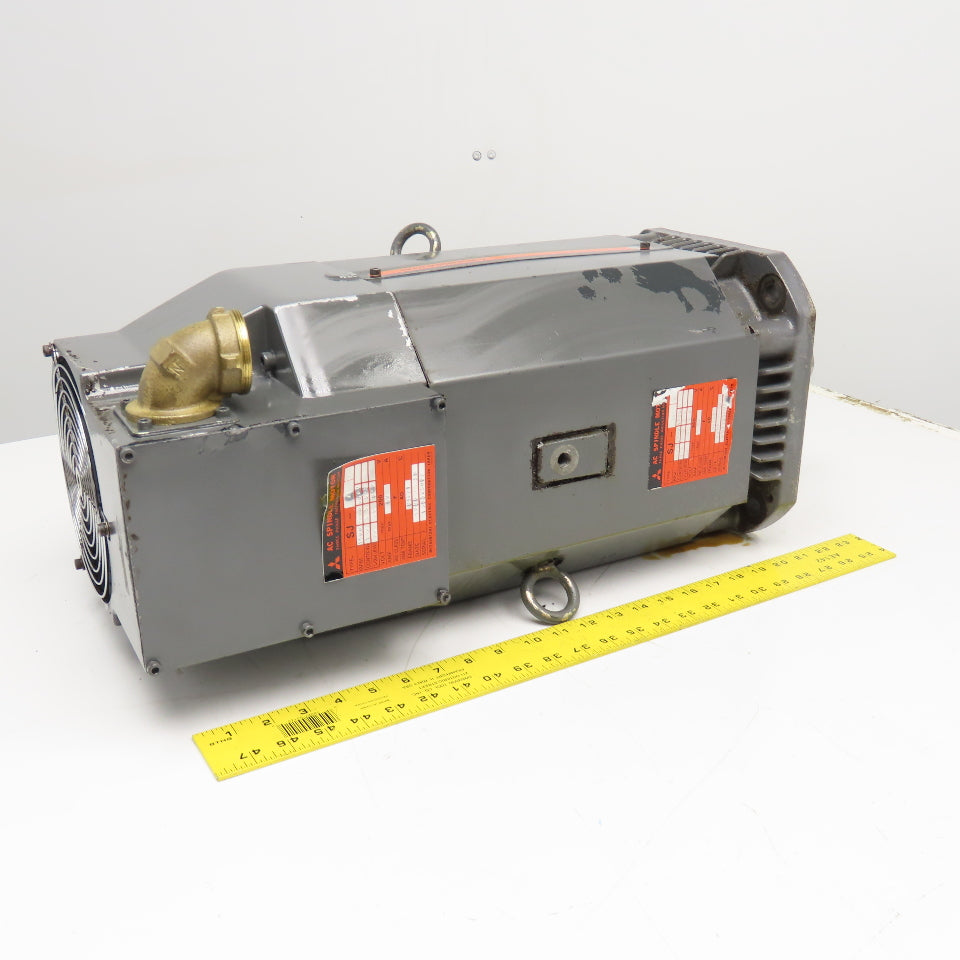 Mitsubishi SJ-11A 11kW 200V Max 1500-6000RPM Multi Speed AC Spindle Motor Tested