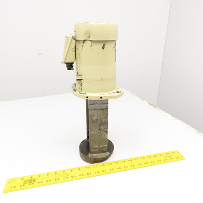 Mitsubishi NQ-250J 250W 200/220V 50/60Hz Vertical Coolant Pump 150l/min Max