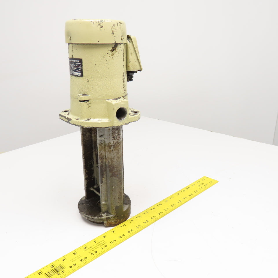 Mitsubishi NQ-250J 250W 200/220V 50/60Hz Vertical Coolant Pump 150l/min Max