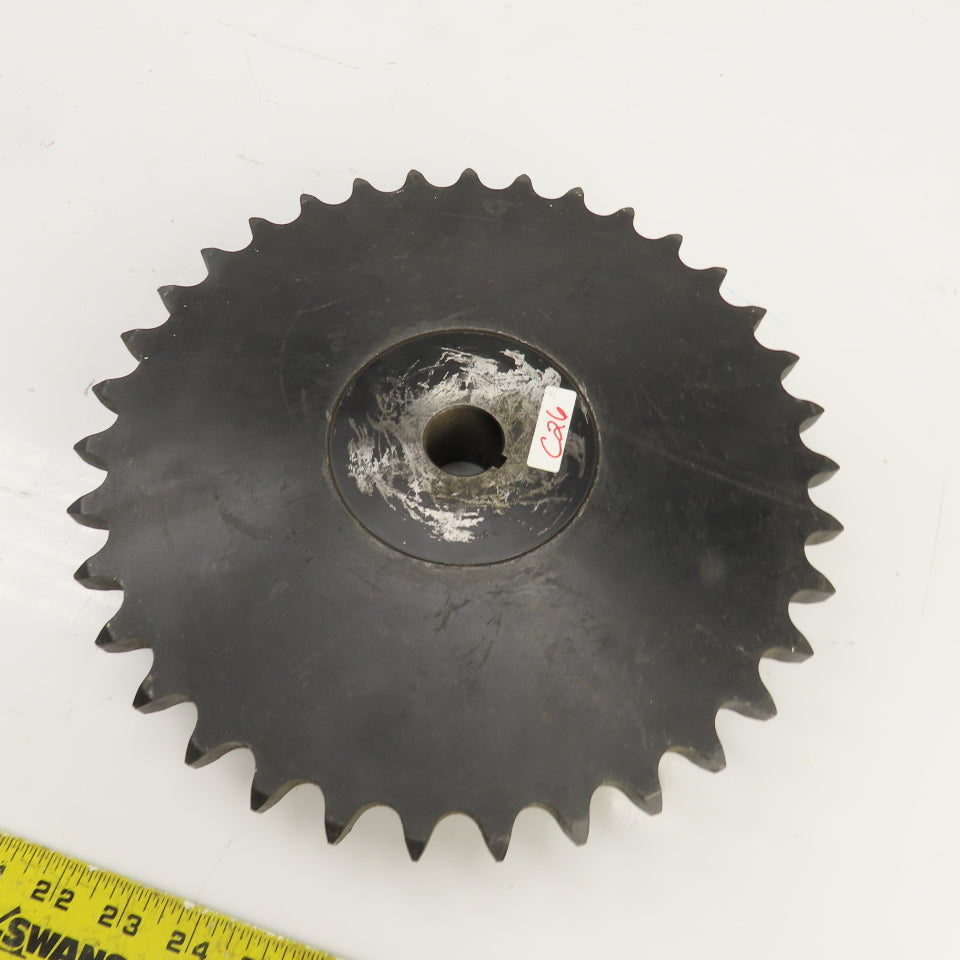 Amcan H80A35 Single Type A 35 Tooth Chain Sprocket 11.710" OD 1-3/16" Bore