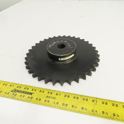 Amcan H80A35 Single Type A 35 Tooth Chain Sprocket 11.710" OD 1-3/16" Bore