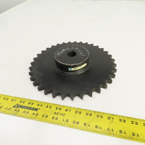 Amcan H80A35 Single Type A 35 Tooth Chain Sprocket 11.710" OD 1-3/16" Bore