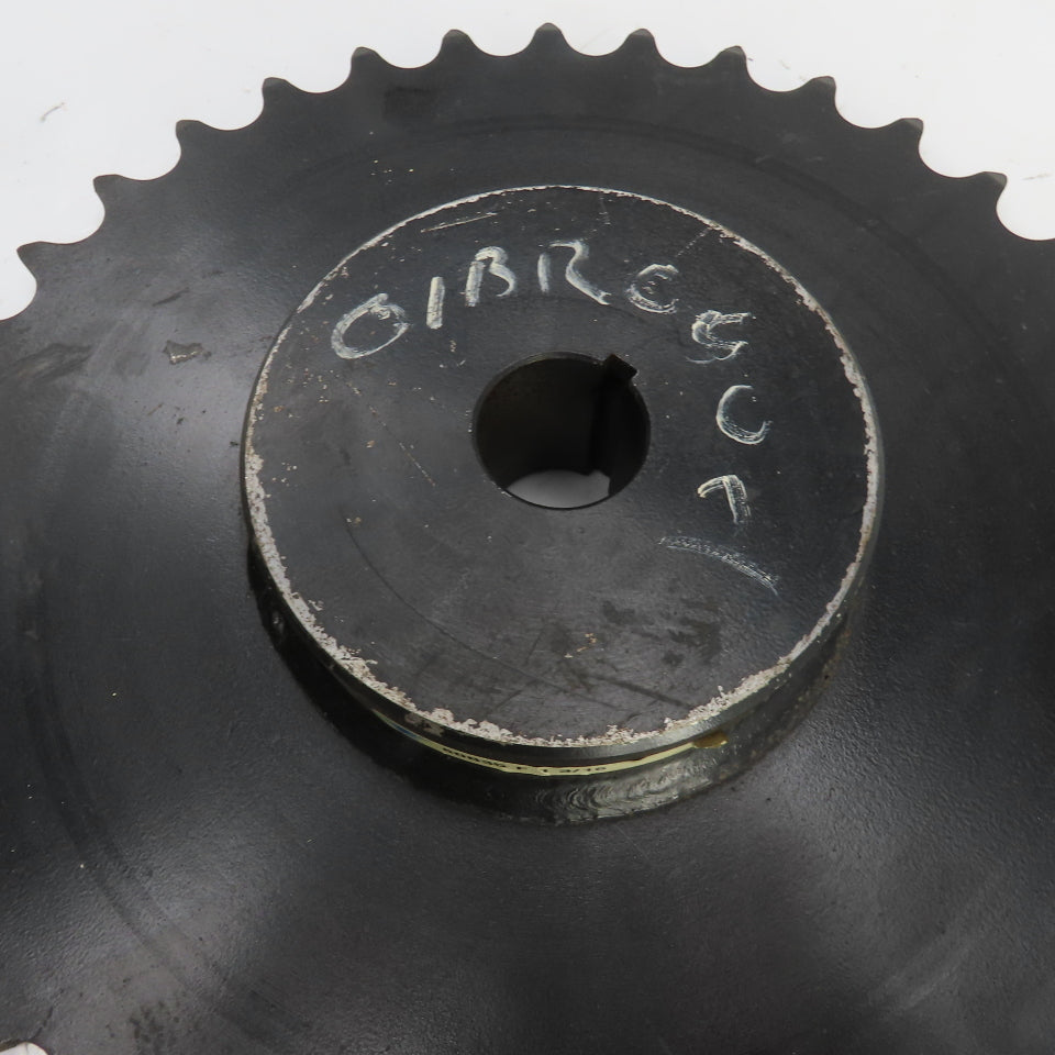 Amcan H80A35 Single Type A 35 Tooth Chain Sprocket 11.710" OD 1-3/16" Bore