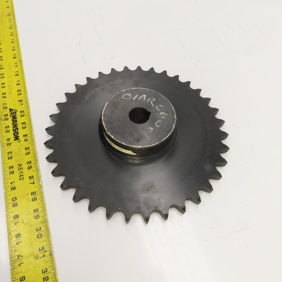 Amcan H80A35 Single Type A 35 Tooth Chain Sprocket 11.710" OD 1-3/16" Bore