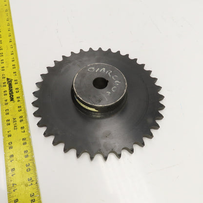 Amcan H80A35 Single Type A 35 Tooth Chain Sprocket 11.710" OD 1-3/16" Bore