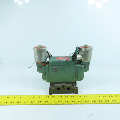 Numatics 33DXP8410011M 5/3 Way Double Solenoid Pneumatic Control Valve 115V