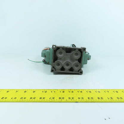 Numatics 33DXP8410011M 5/3 Way Double Solenoid Pneumatic Control Valve 115V