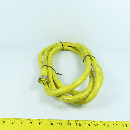 Woodhead 47459SS 600V Mini Change Cordset 14' OAL 5 Amp 16 AWG / 12 Cond