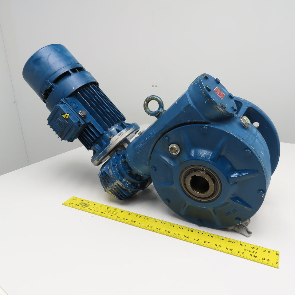 Bonfiglioli VF/VF63/130 400:1 Ratio 4.2RPM 1.8kW 277/480V 50/60Hz Gear Motor