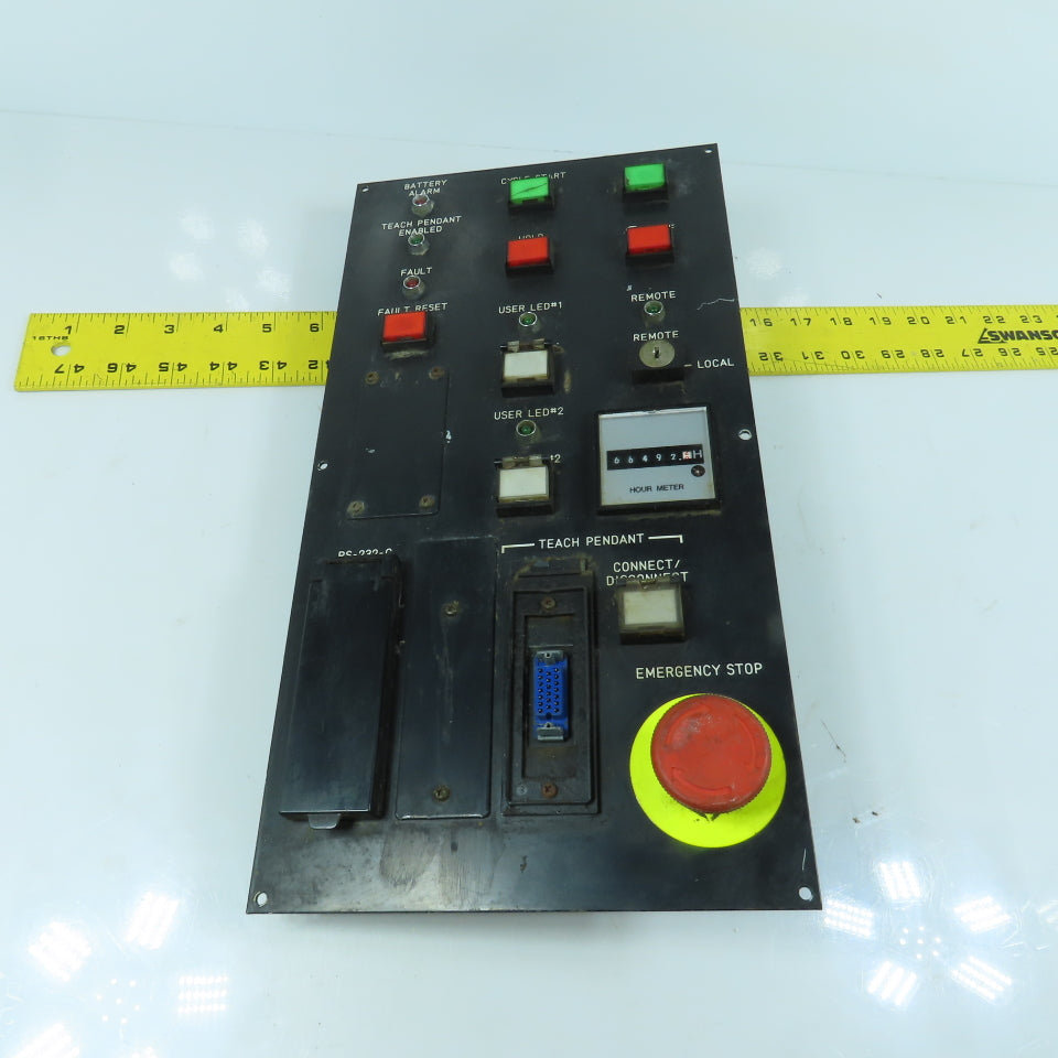 Fanuc A05B-2301-C003 Operator Control Panel W/ Hour Meter