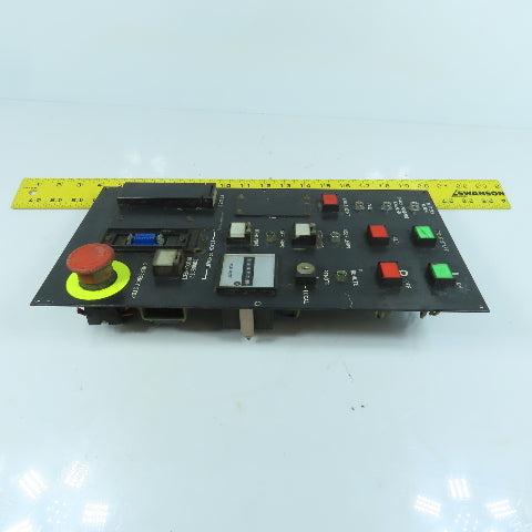 Fanuc A05B-2301-C003 Operator Control Panel W/ Hour Meter