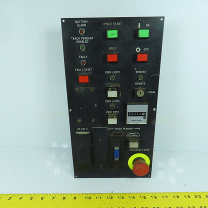 Fanuc A05B-2301-C003 Operator Control Panel W/ Hour Meter