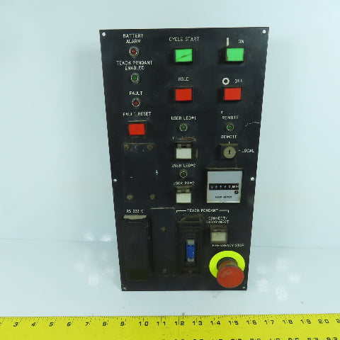 Fanuc A05B-2301-C003 Operator Control Panel W/ Hour Meter