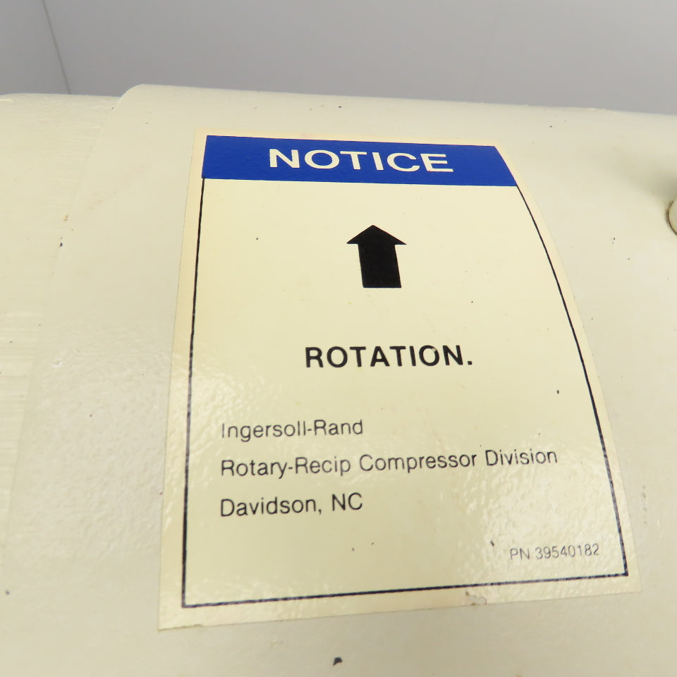Ingersoll Rand SSR-XFE50 60Hp 230/460V 3560RPM Air Compressor Motor Tested