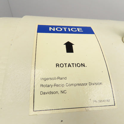 Ingersoll Rand SSR-XFE50 60Hp 230/460V 3560RPM Air Compressor Motor Tested