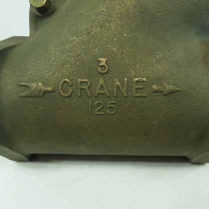 Crane 125 3" Bronze Swing Check Valve