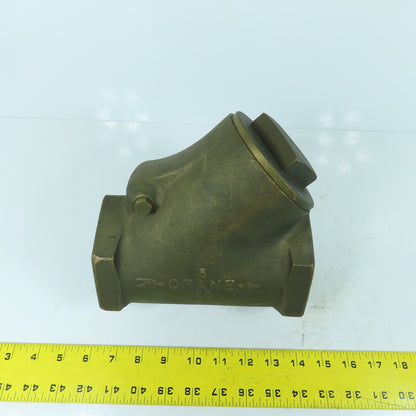 Crane 125 3" Bronze Swing Check Valve