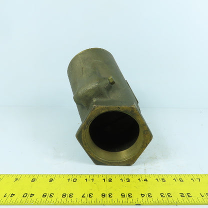 Crane 125 3" Bronze Swing Check Valve