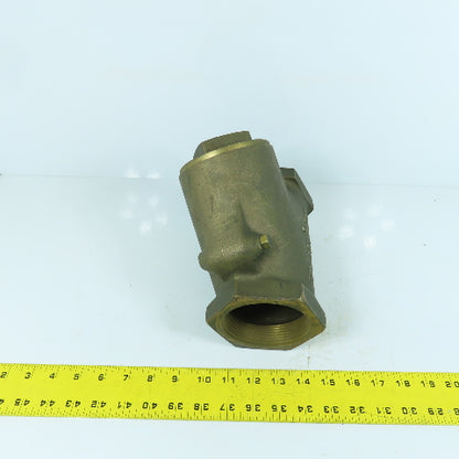 Crane 125 3" Bronze Swing Check Valve