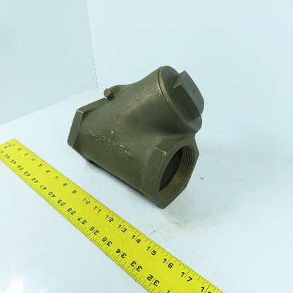 Crane 125 3" Bronze Swing Check Valve