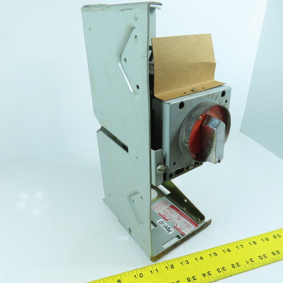 General Electric IC 7700 Line Control Center Breaker Disconnect 480V Type FDR
