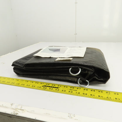 10' x 10' Roof Leak Diverter Polyethylene Tarp Light Duty