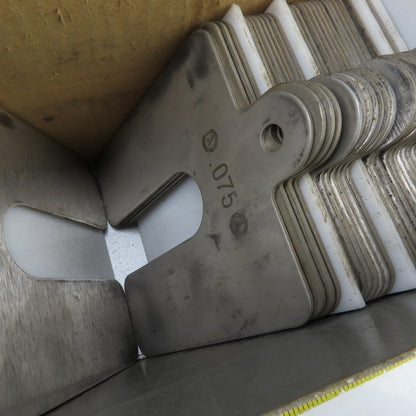 The Anchor Packing Company 0.001"-0.125" Thick Steel Slotted Shims "Incomplete"