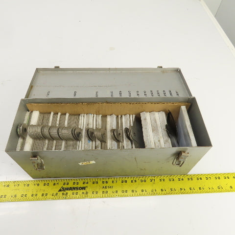 The Anchor Packing Company 0.001"-0.125" Thick Steel Slotted Shims "Incomplete"