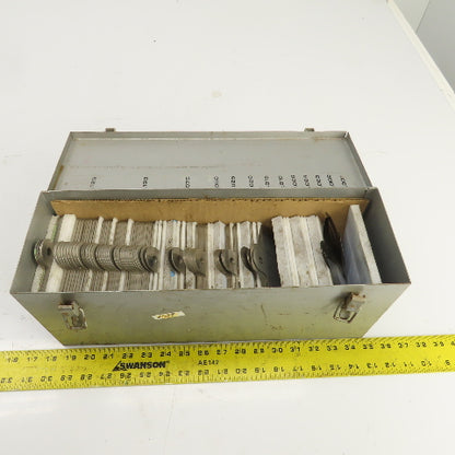 The Anchor Packing Company 0.001"-0.125" Thick Steel Slotted Shims "Incomplete"