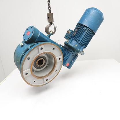 Bonfiglioli VF130 400:1 Combined Ratio Gear Motor 4.3RPM 1.75kW 440-480V