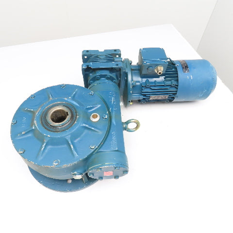 Bonfiglioli VF130 400:1 Combined Ratio Gear Motor 4.3RPM 1.75kW 440-480V