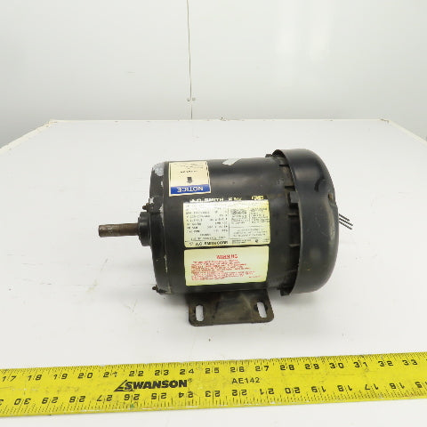A.O. Smith Ser 2F91 1/2HP AC Electric Fan Motor 1725/1425RPM 230/460V 56H Fr