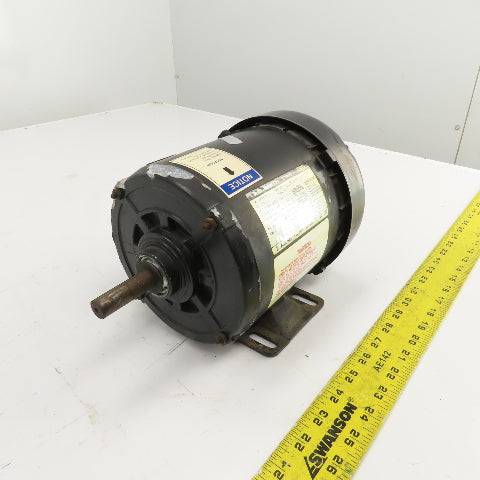 A.O. Smith Ser 2F91 1/2HP AC Electric Fan Motor 1725/1425RPM 230/460V 56H Fr