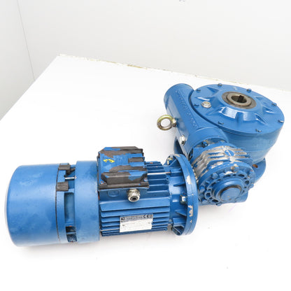 Bonfiglioli VF/VF63/100 400:1 Ratio 4.3RPM Gear Motor 1.8kW 277/480V 3Ph Brake