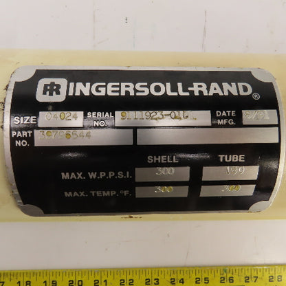 Ingersoll Rand 39796644 Aftercooler 300/150PSI 300°F From SSR-XFE50 Compressor