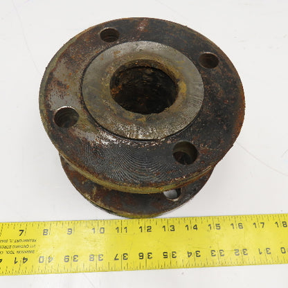 2-1/2" x 3" Cast Iron 4 Bolt Flange Reducer Adaptor 150#