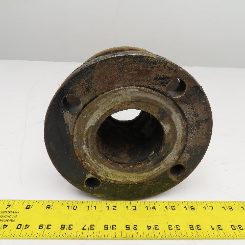 2-1/2" x 3" Cast Iron 4 Bolt Flange Reducer Adaptor 150#