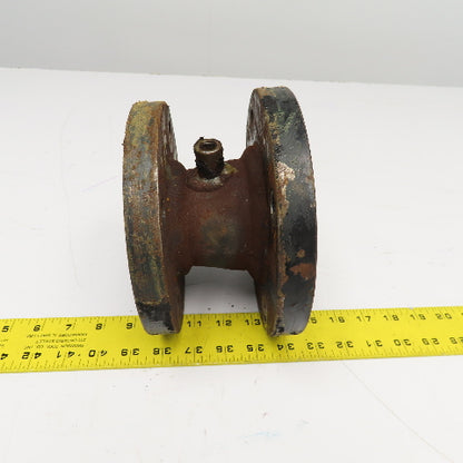 2-1/2" x 3" Cast Iron 4 Bolt Flange Reducer Adaptor 150#