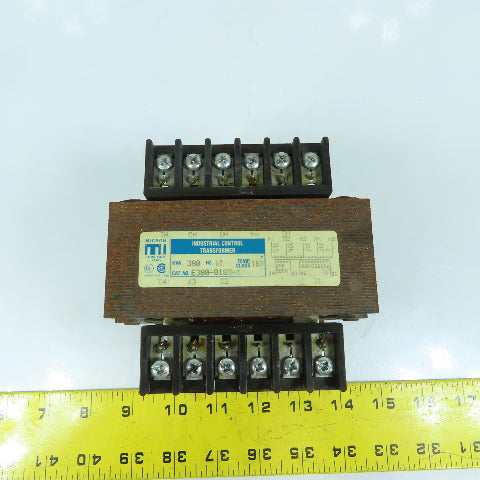Micron E380-0183-1 0.380kVA Control Transformer Pri 200-575 Sec 24/120V