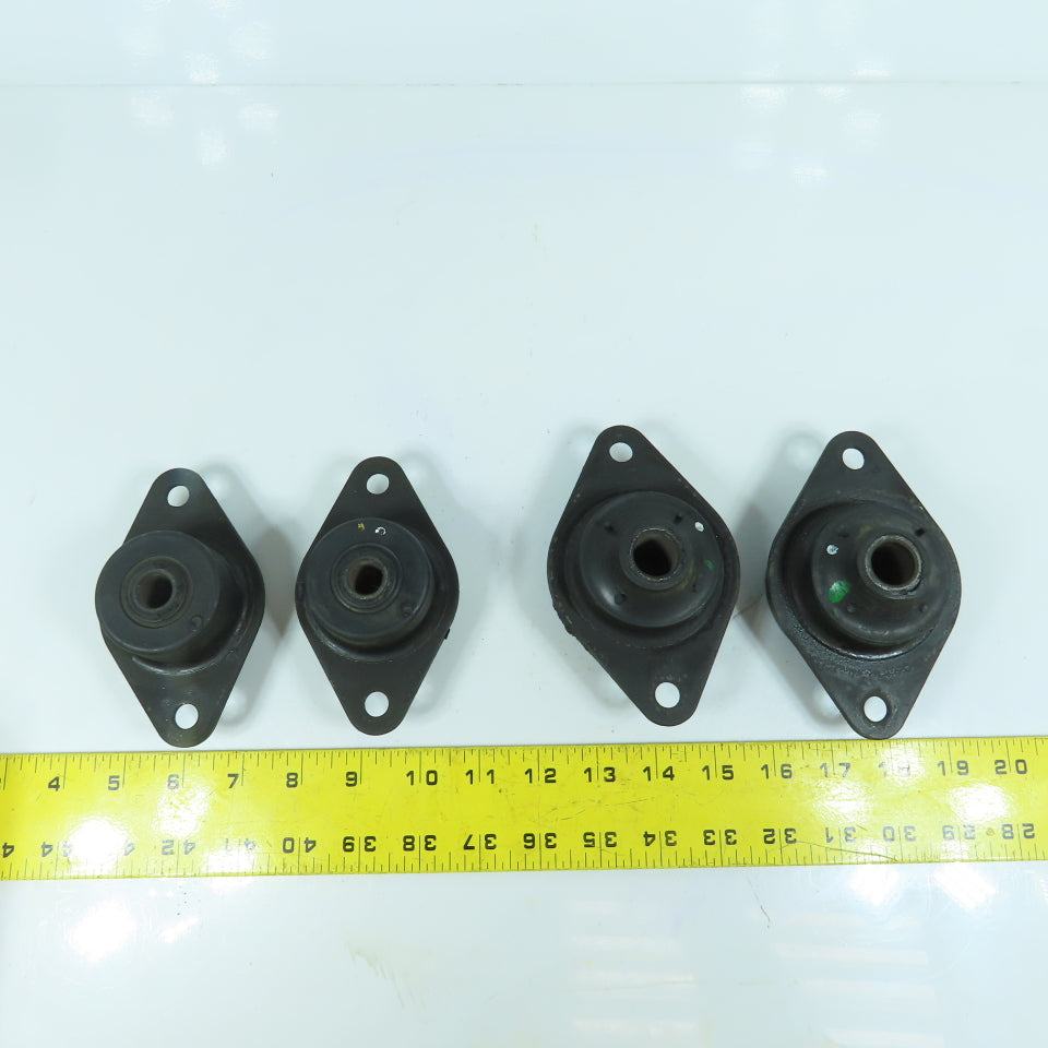 Barry Controls 39326210 Center Bonded Vibration Isolation Pads Set Of 4