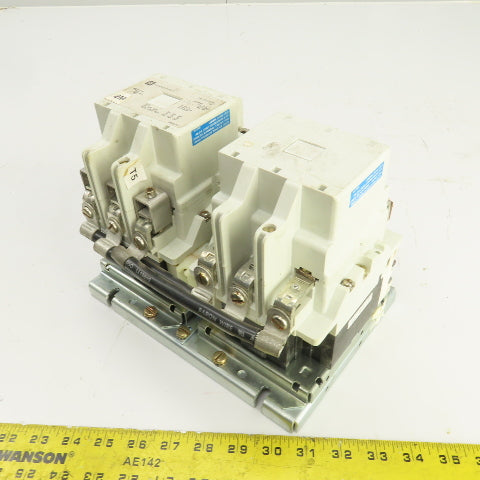 Ingersoll Rand 39179262 Size 4 Reversing Contactor Assembly 600V 150A 120V Coil