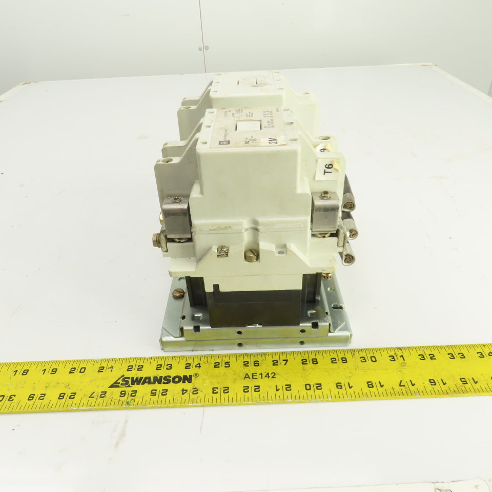 Ingersoll Rand 39179262 Size 4 Reversing Contactor Assembly 600V 150A 120V Coil