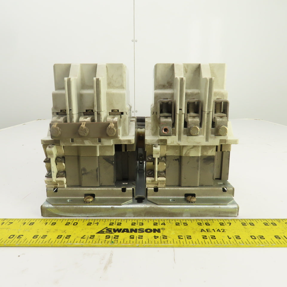 Ingersoll Rand 39179262 Size 4 Reversing Contactor Assembly 600V 150A 120V Coil