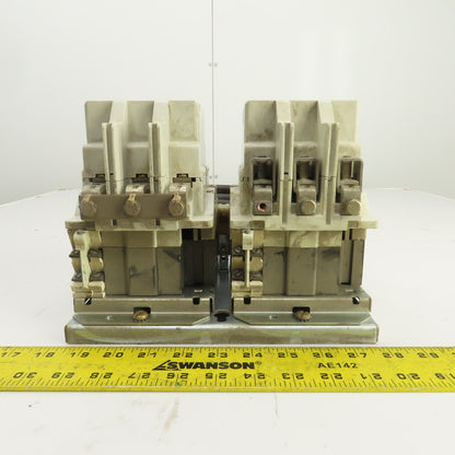 Ingersoll Rand 39179262 Size 4 Reversing Contactor Assembly 600V 150A 120V Coil