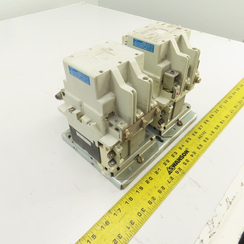 Ingersoll Rand 39179262 Size 4 Reversing Contactor Assembly 600V 150A 120V Coil